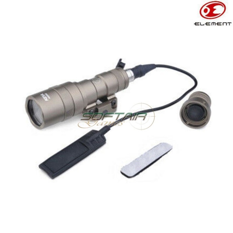 Torcia M300b Led Tactical Dark Earth Element (el-ex358-de)