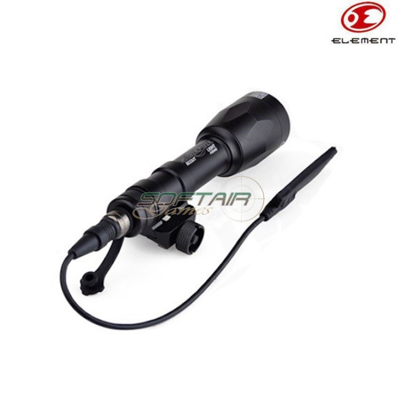 Torcia M600p Led Tactical Black Full Version Element (el-ex362-bk)