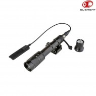 Torcia M600w Led Tactical Black Full Version Element (el-ex377-bk)