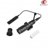 Flashlight M300aa Mini Scout Led Tactical Black Element (el-ex399-bk)