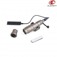 Flashlight M300aa Mini Scout Led Tactical Dark Earth Element (el-ex399-de)