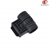 Mount Qd Laser/flashlight Black 1" Element (el-ot0403-bk)
