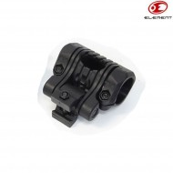 Mount 5 Positions Laser/flashlight Black 1" Element (el-ot0424-bk)