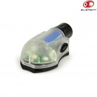Dispositivo Di Illuminazione Manta Strobe Nero Green/ir Element (el-ex262-bk-gr)