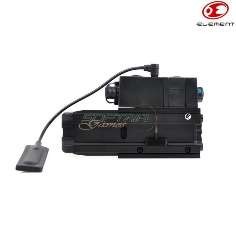 Dot Eload-2 Laser Device 552 Set Holosight Black Element (el-ex187-bk)