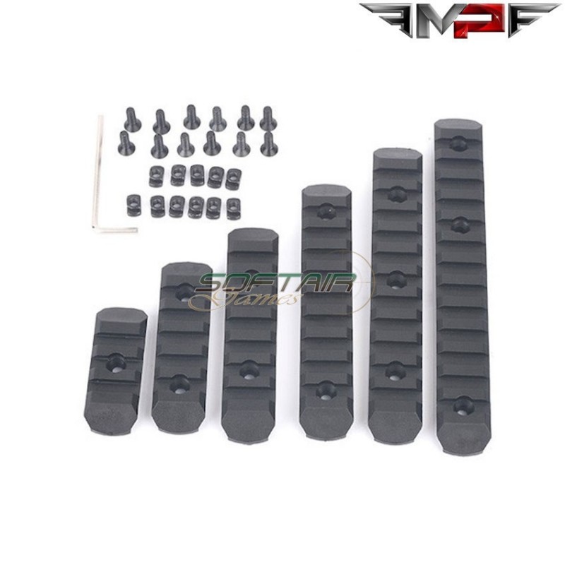 Set Rail Per Keymod & LC Black Mp (mp02013-bk)
