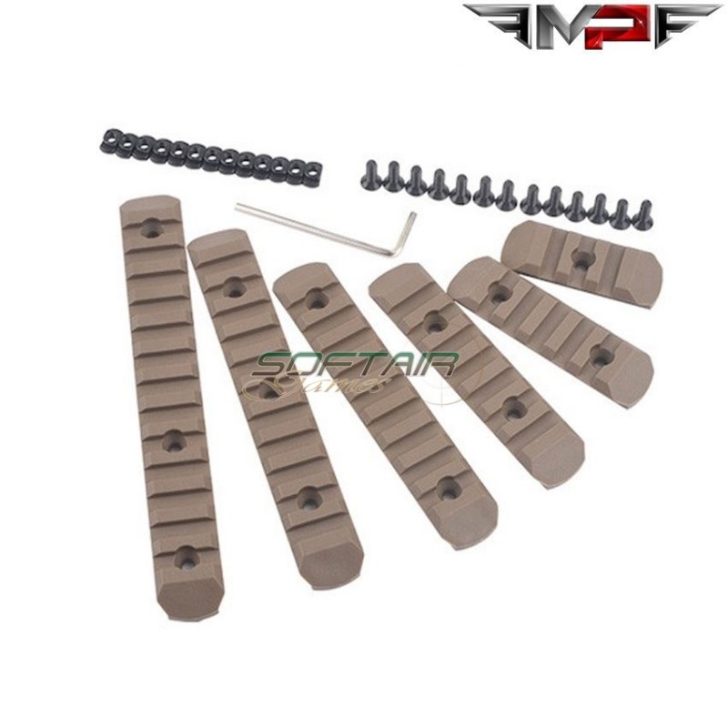 Set Rail Per Keymod & LC Dark Earth Mp (mp02013-de)