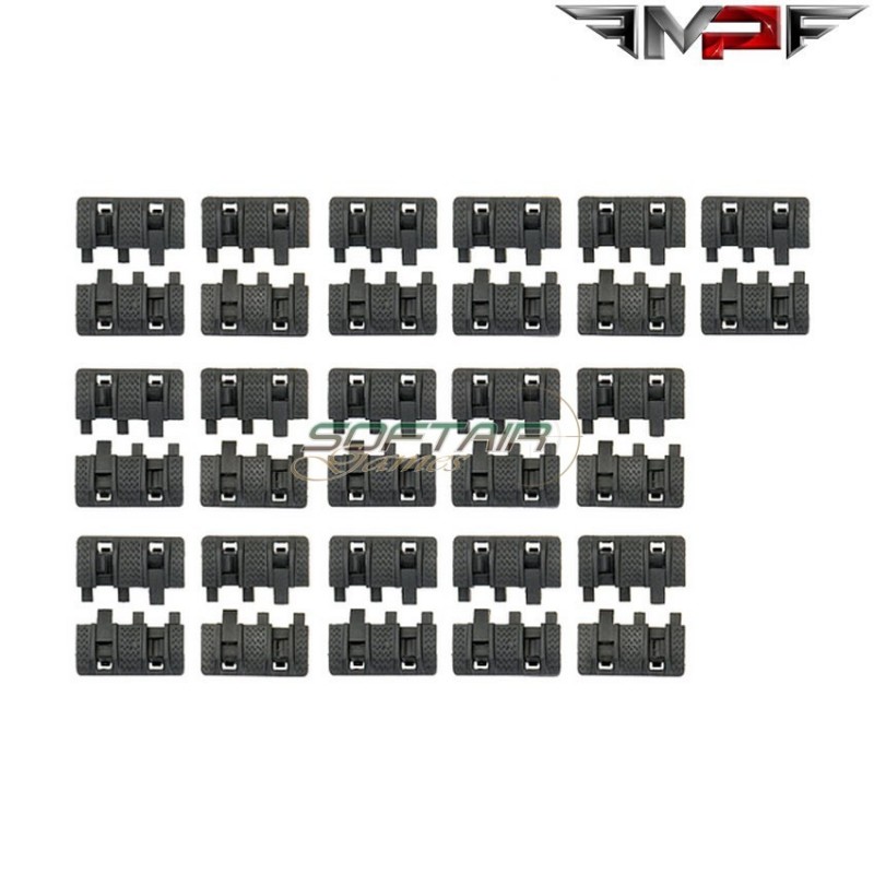 Set 16 Pezzi Xtm Rail Panel Style Black Mp (mp02066-bk)