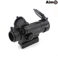 M4 Type Dot Sight & Laser Black Aim-o (ao3047-bk)