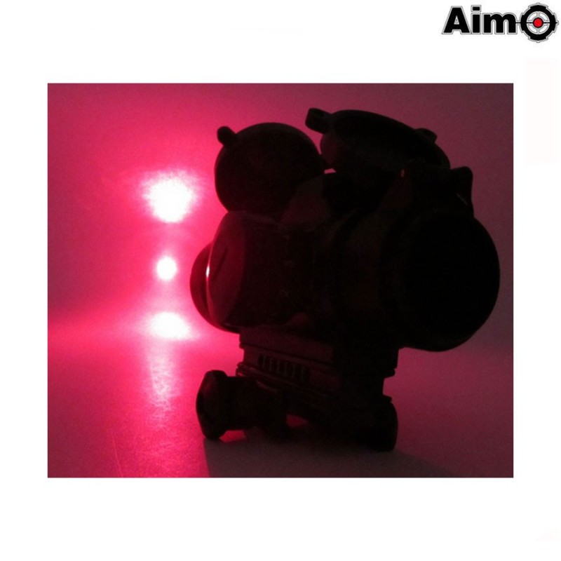 M4 Type Dot Sight & Laser Black Aim-o (ao3047-bk)