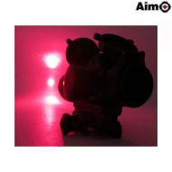 M4 Type Dot Sight & Laser Black Aim-o (ao3047-bk)