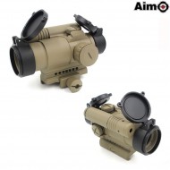 M4 Type Dot Sight & Laser Dark Earth Aim-o (ao3047-de)