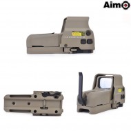 Eotech 557 Style Red Dot Dark Earth Aim-o (ao3057-de)