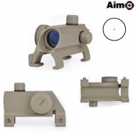 Mp5 Red Dot Sight Dark Earth Aim-o (ao3016-de)