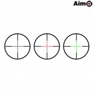 Ottica 3-9x40e Illuminata Black Aim-o (ao3041-bk)