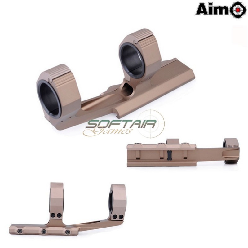 Precision Ultralight 2" Ottica Mount 25.4mm/30mm Dark Earth Aim-o (ao9024-de)