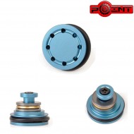 Piston Head 8 Holes Bearing In Aluminum Point (po-fb02101)