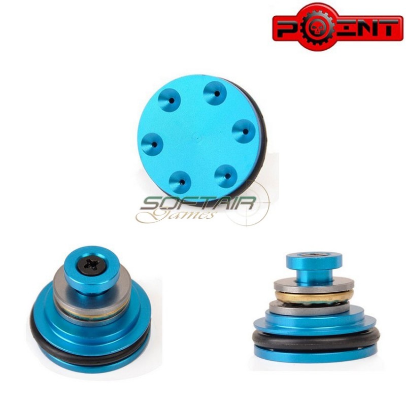 Piston Head 6 Holes Bearing In Aluminum Point (po-fb02103)