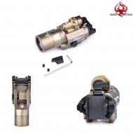 Torcia/laser X400u Ultra Led Tactical Dark Earth Night Evolution (ne01009-de)