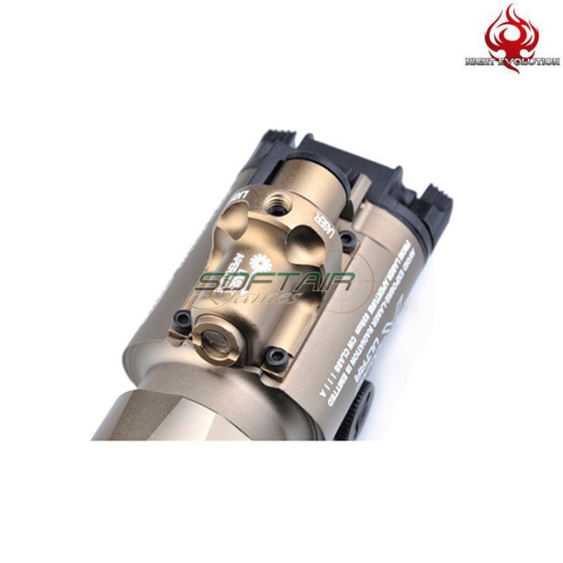 Torcia/laser X400u Ultra Led Tactical Dark Earth Night Evolution (ne01009-de)