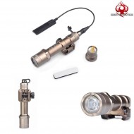 Flashlight M600b Mini Scout Light Led Full Version Dark Earth Night Evolution (ne04056-de) Flashlight M600b Mini Scout Light Led Full Version Dark Earth Night Evolution (ne04056-de)
