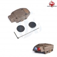 Rail Dark Earth Switch Light White/red Night Evolution (ne05016-de-red) Rail Dark Earth Switch Light White/red Night Evolution (ne05016-de-red)