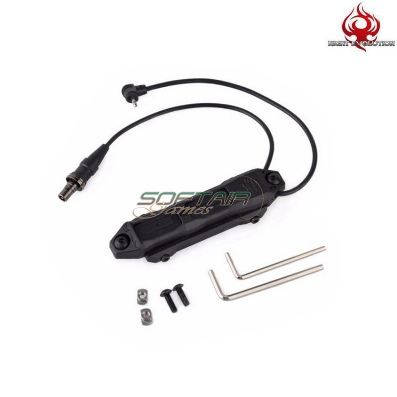 Tactical Augmented Black Double Pressure Switch Night Evolution (ne04040-bk)