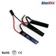 Lipo Battery Mini Tamiya Connector 11.1v X 1100mah 20c Cqb Type Bluemax-power® (bmp-11.1x1100-cqb)