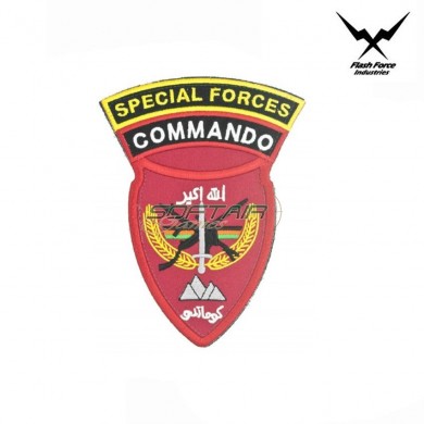 Patch Embroidered Afghan Commando Special Force Type C Flash Force Ind. (ffi-1059)