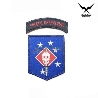 Patch Embroidered Marsoc Sword & Special Op. Flash Force Ind. (ffi-1047)