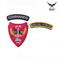 Patch Embroidered Afghan Commando Special Force Type A Set Flash Force Ind. (ffi-pat-a-30)