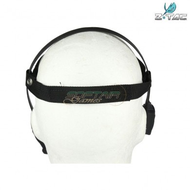 Cuffia Mh180-v Atlantic Signal Black Z-tactical (z136)