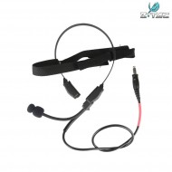 Cuffia Mh180-v Atlantic Signal Black Z-tactical (z136)