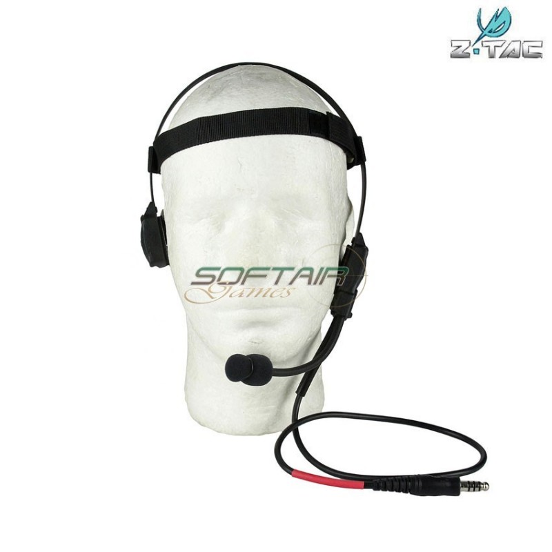 Headset Mh180-v Atlantic Signal Black Z-tactical (z136)