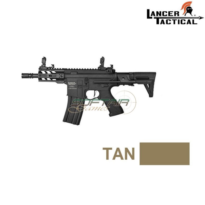 Fucile Elettrico Lt-34 Proline Gen.2 Enforcer Battle Hawk Pdw 4" Tan Lancer Tactical (lat-lk9077)
