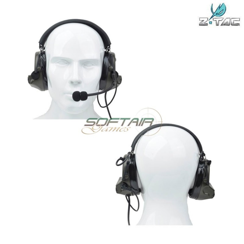 Cuffia/microfono 17 Version Comtac Ii Foliage Green Z-tactical (z044-fg)