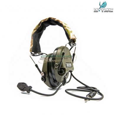 Headset/microphone Foliage Green Hi-threat Tea Style Tier 1 Z-tactical (z110-fg)