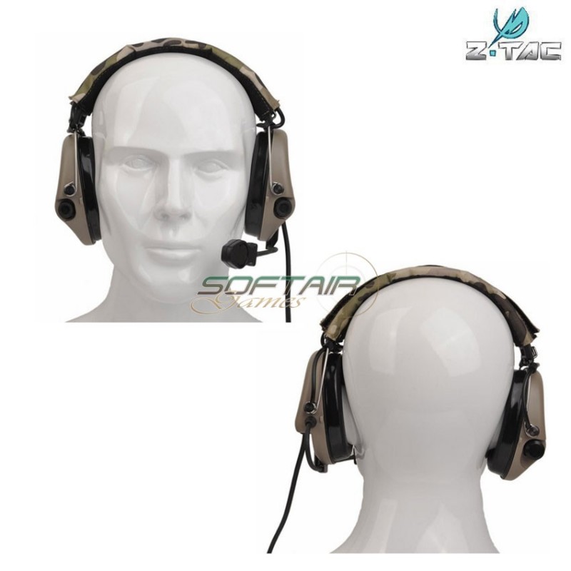 Cuffia Sordin Style Dark Earth Official Version Z-tactical (z111-de)