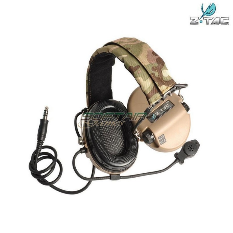 Cuffia Sordin Style Dark Earth Official Version Z-tactical (z111-de)