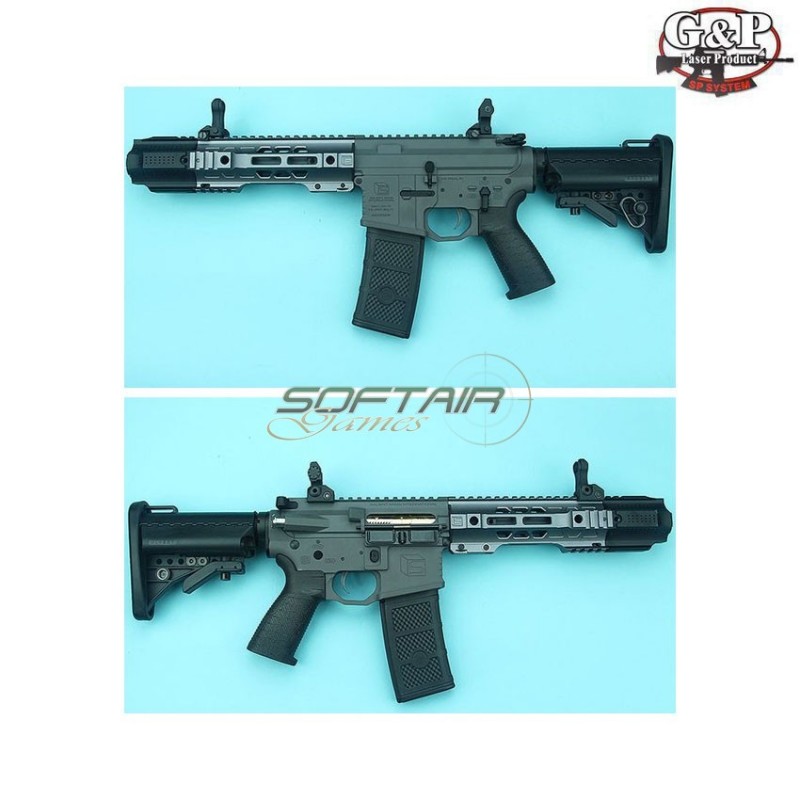 Electric Rifle Cqb Salient E.g.t. Salient Arms Gry Grey G&p (gp-egt006gy) Electric Rifle Cqb Salient E.g.t. Salient Arms Gry Grey G&p (gp-egt006gy)