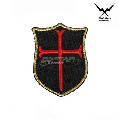 Patch Embroidered Mini Crusader Team 6 Flash Force Ind. (ffi-1050)