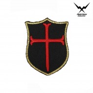 Patch Embroidered Mini Crusader Team 6 Flash Force Ind. (ffi-1050) Patch Embroidered Mini Crusader Team 6 Flash Force Ind. (ffi-1050)