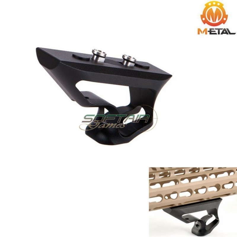 Grip Keymod System Short Angled Black Metal® (me06004-bk)