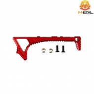 Keymod Link Curved Foregrip Red Metal® (me06076-red) Keymod Link Curved Foregrip Red Metal® (me06076-red)