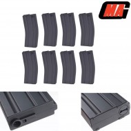 Set 8 Caricatori Monofilari Stanag Mass Grey 130bb Polimero Per M4/m16 Aeg Mag (mag-0001a) Set 8 Caricatori Monofilari Stanag Mass Grey 130bb Polimero Per M4/m16 Aeg Mag (mag-0001a)