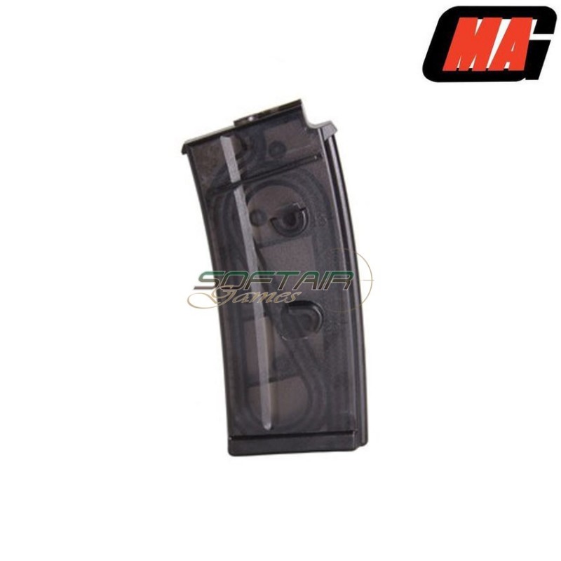 Caricatore Monofilare Clear Black 100bb Polimero Per Sig Aeg Mag (mag-003-1)