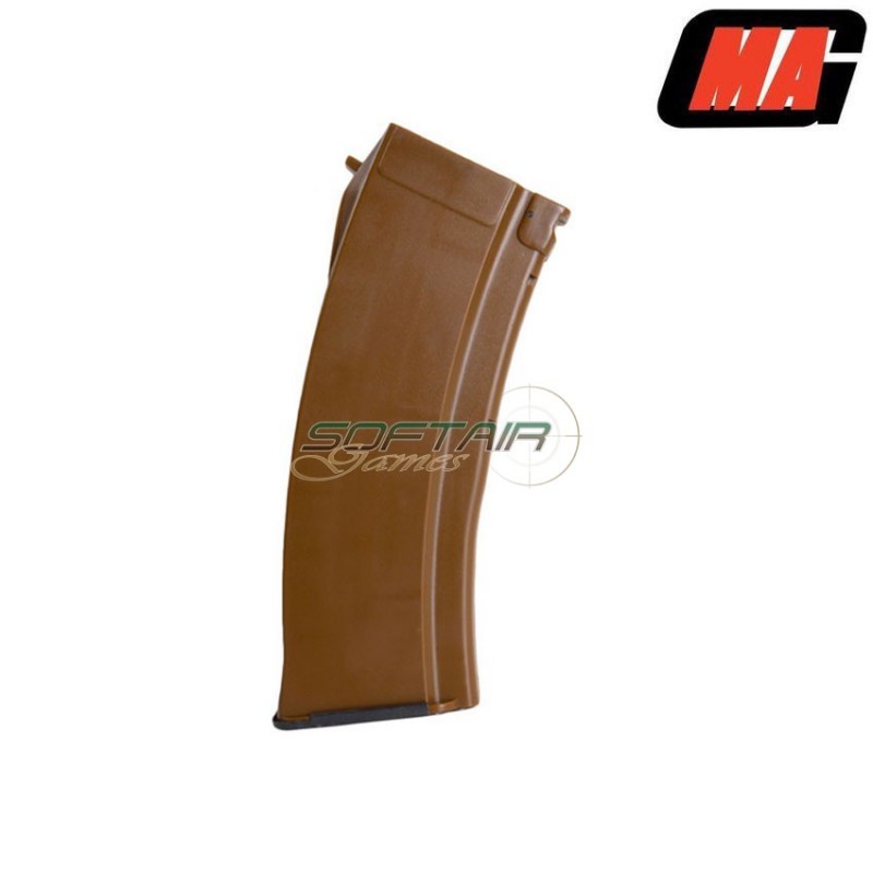 Caricatore Monofilare Bakelite 100bb Polimero Per Ak Aeg Mag (mag-008b-1)