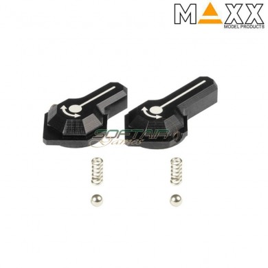 Aluminum Cnc Selector Black Style B Per Vfc Scar L/h Aeg Maxx Model (mx-sel007sbb)