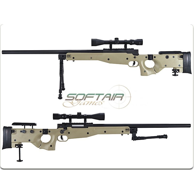 Sniper L96 Tan Pro Tactical Well (cod.mb08t)