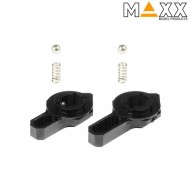 Aluminum Cnc Selector Black Style B Per Vfc Scar L/h Aeg Maxx Model (mx-sel007sbb)